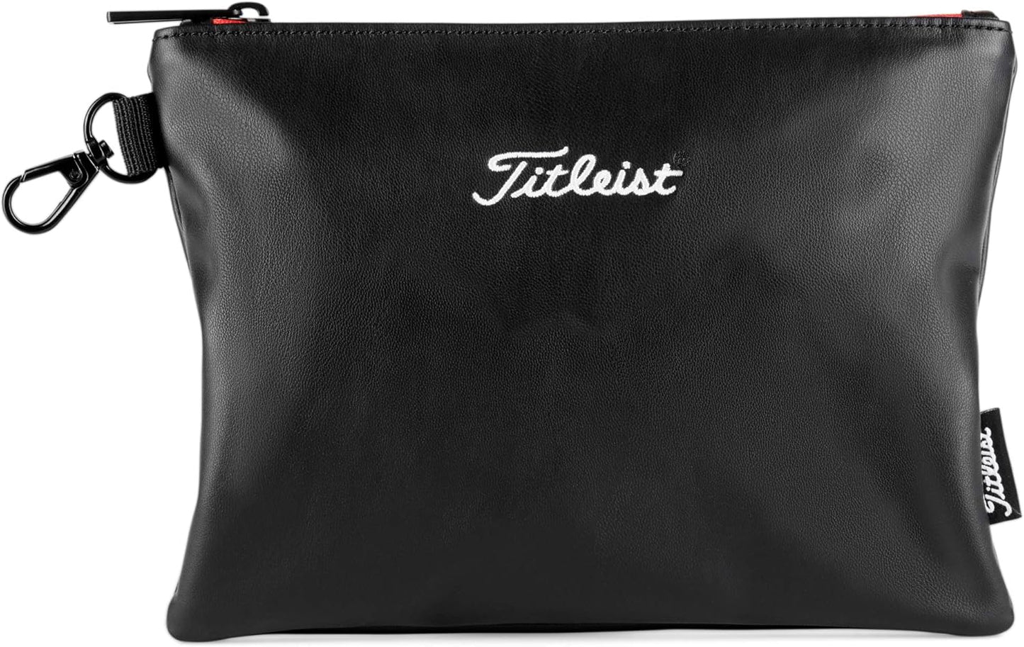 Travel Gear Professional Zippered Golf Pouch Black