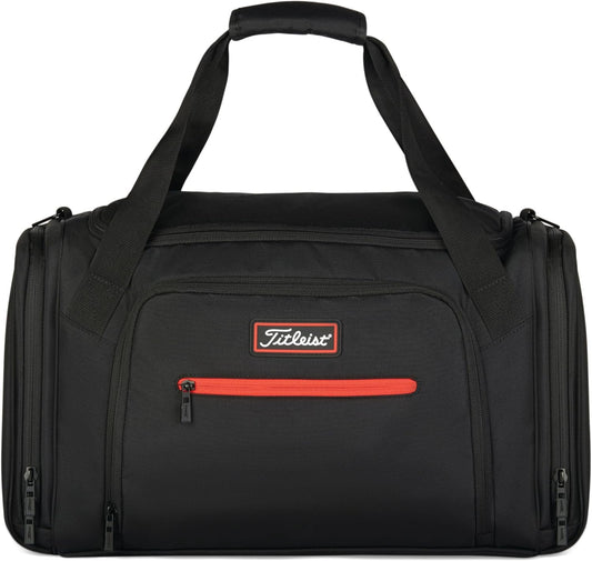 Players Duffel Black/Red 12” x 21” x 12”