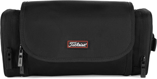 Players Hanging Toiletries Bag Black/Red, 5.5” x 11.5” x 5”